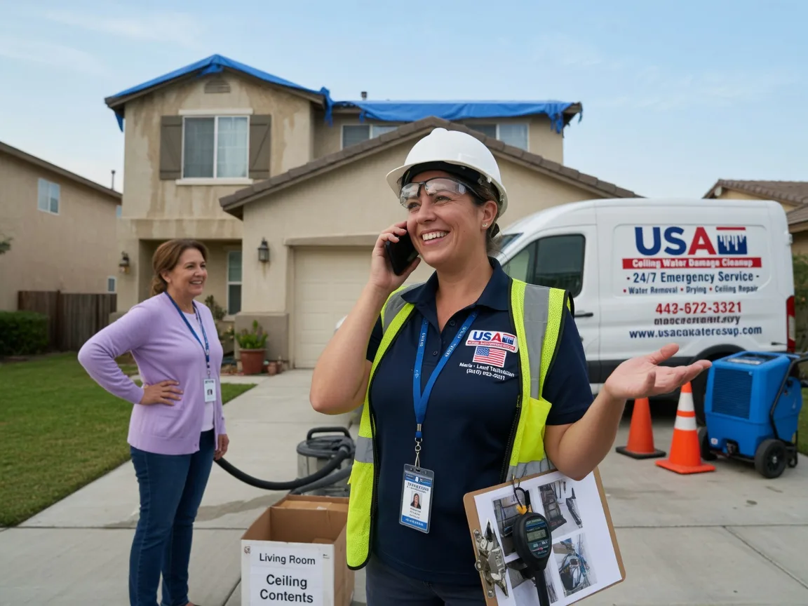 Ceiling Water Damage Restoration La Crosse, IN FAQs